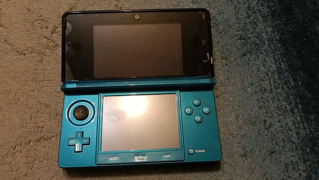 Konsola Nintendo 3ds niebieska komplet