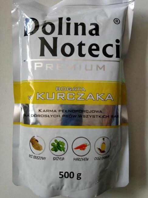 Dolina Noteci saszetki 500g karma mokra dla psów dorosłych