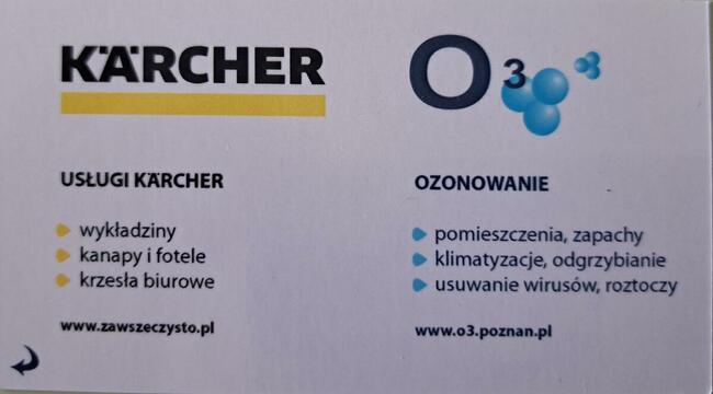 Czyszczenie kanap, narożników- Karcher Poznań