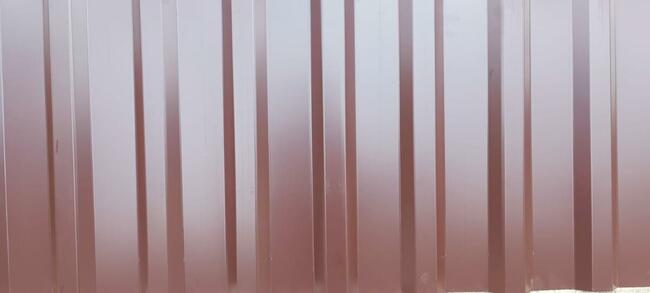 BLACHA trapezowa brązowa tania BRĄZ T14 8017 arkusze od ręki