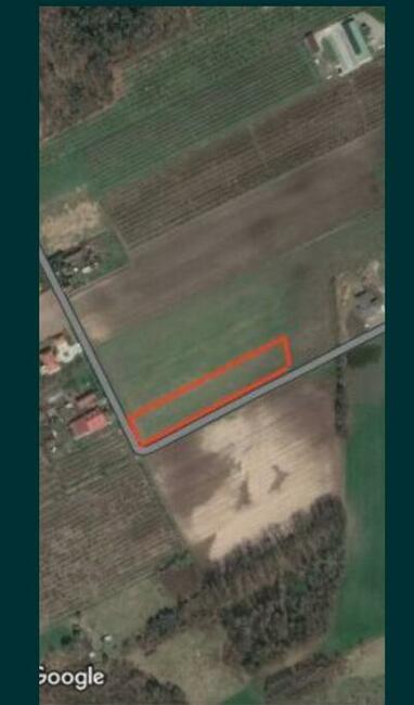 Działka rolno budowlana w miejscowości Strobów 0,2519 ha