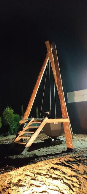 LAVA VIKING wanna termalna kocioł SPA czan hottub na ogień