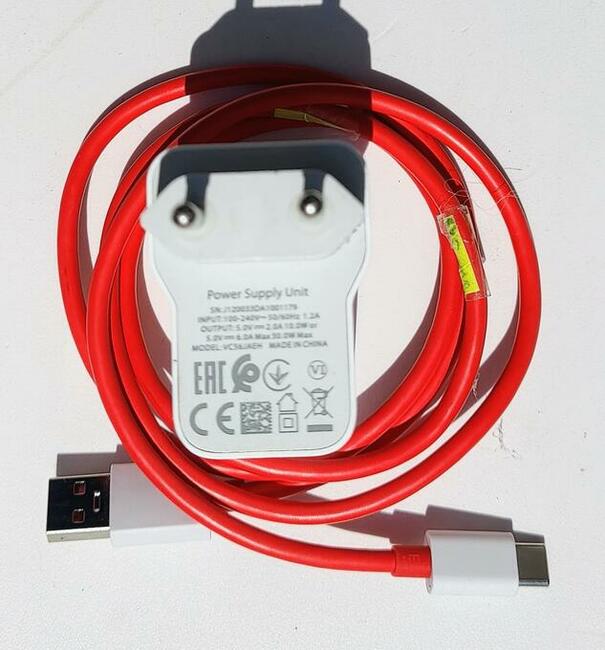 ŁADOWARKA SIECIOWA USB OnePlus Warp Charge 30W KABEL USB-C