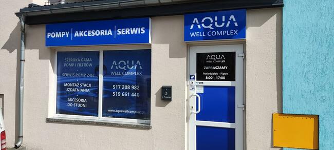 Pompy głębinowe, studnie głębinowe, stacje uzdatniania wody
