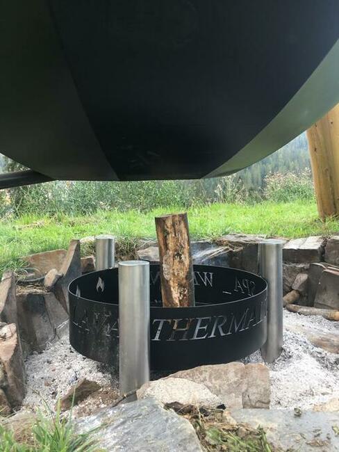 LAVA VIKING wanna termalna kocioł SPA czan hottub na ogień