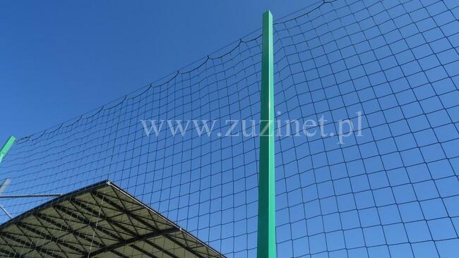 Siatka na piłkochwyty piłkołapy siatka do bramki