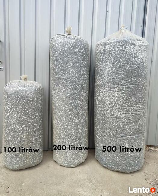 GRANULAT REGRANULAT STYROPIANOWY wypełnienie do puf kulki