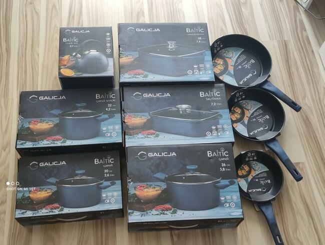 Zestaw garnków i patelni