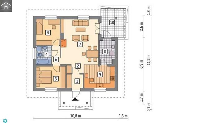 Dom Górki gm. Prószków