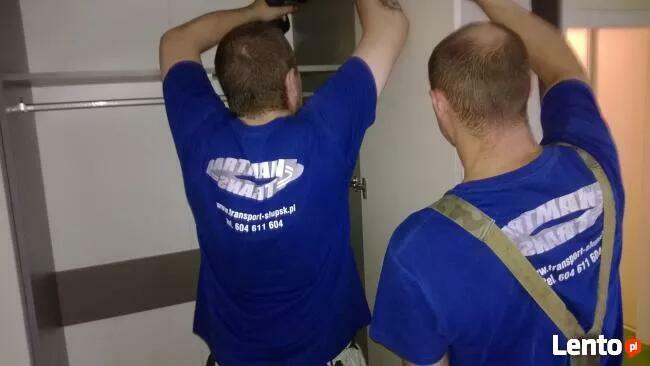 Przeprowadzki meblowozem z windą lub mniejszymi samochodami