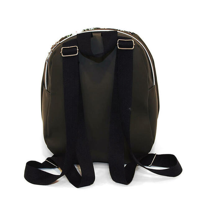 Wyjątkowy Plecak z ekoskóry - Oliwka i Garden