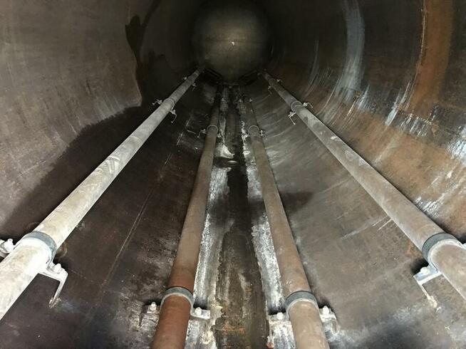 Zbiornik stalowy z wężownicą 40m3- 40 000l - woda, parafina