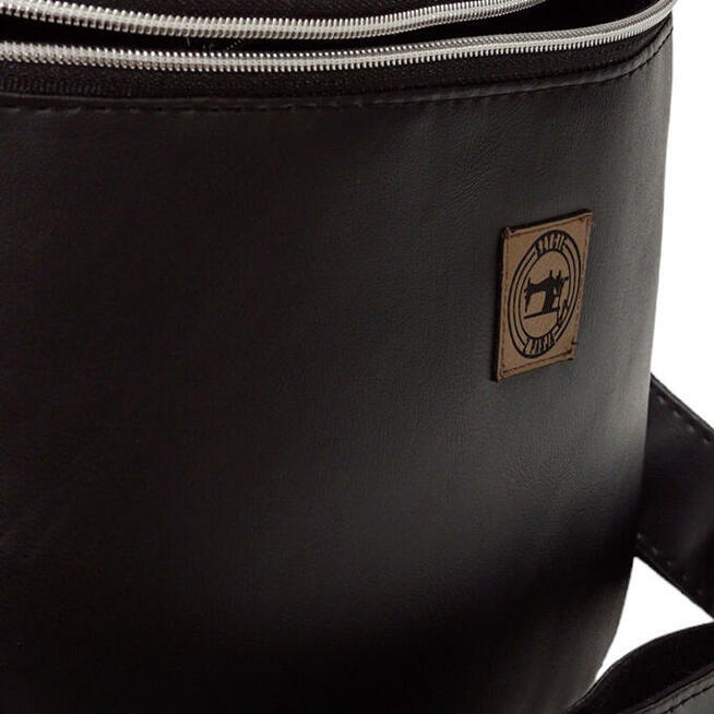 Ekskluzywna torba i nerka 2w1 - Czarna