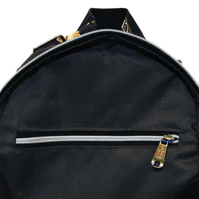 Wyjątkowy Plecak z ekoskóry - Czarny i Monstery