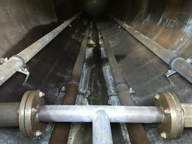 Zbiornik stalowy z wężownicą 40m3- 40 000l - woda, parafina