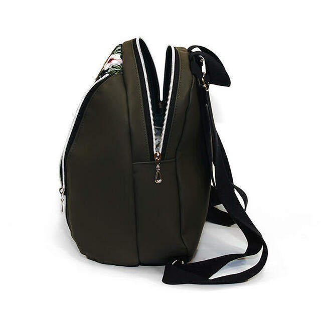 Wyjątkowy Plecak z ekoskóry - Oliwka i Garden