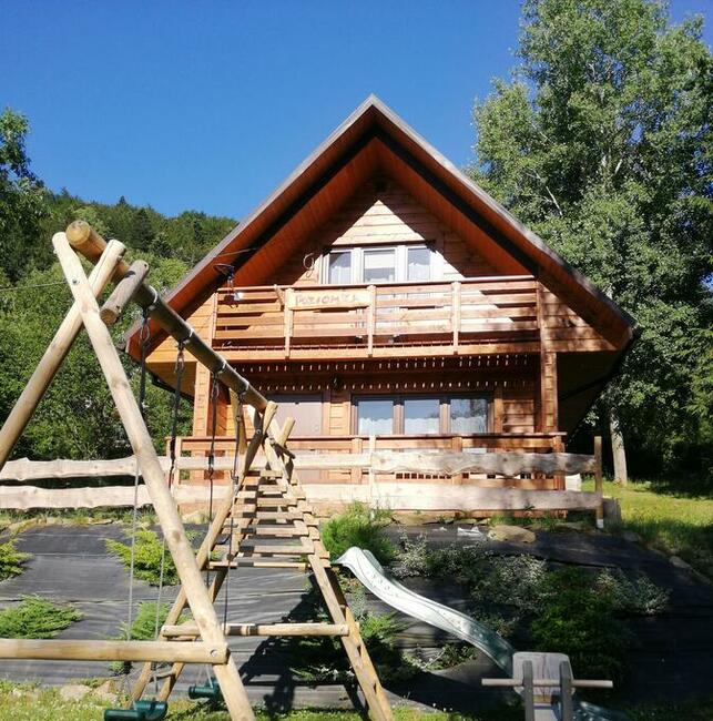 Bieszczady Noclegi Domki Bystre, góry, woda
