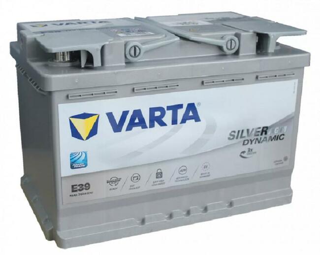 Akumulator Varta Silver Dynamic Agm A7 (E39) 70Ah/760A