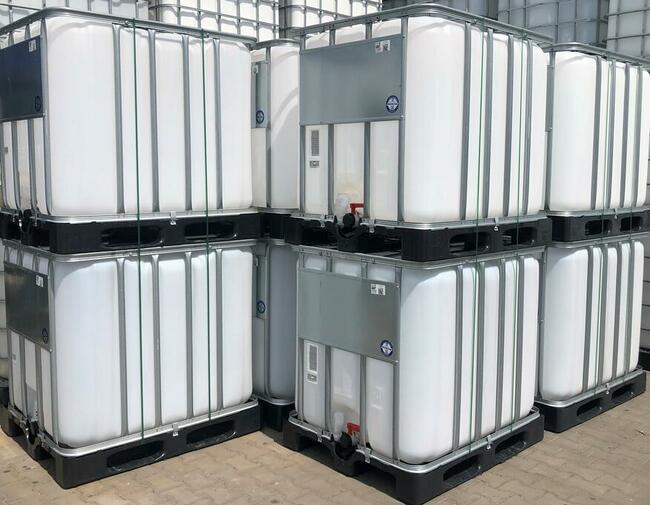 Zbiornik 1000 l IBC nowy z atestem spożywczym - mauzer fabry