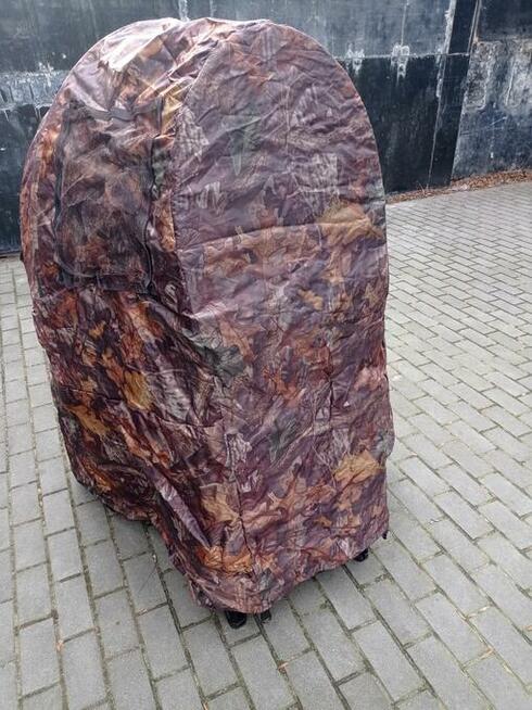 Krzesełko z namiotem na polowania lub ryby