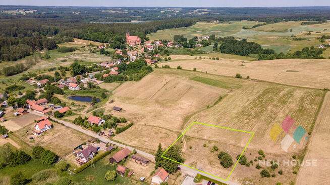 Działka blisko lasu pod zab. zagrodową i turyst.