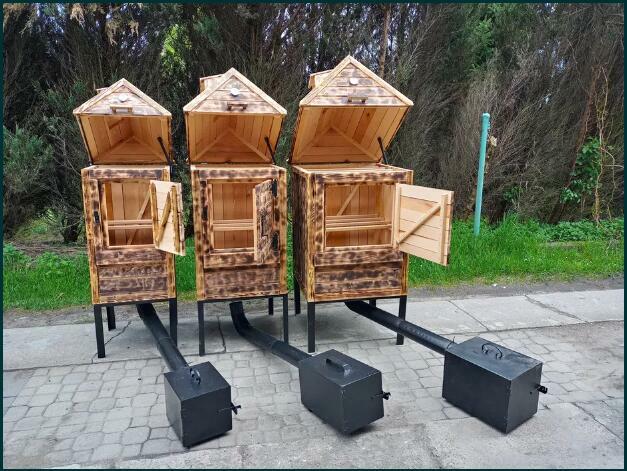 Wędzarnia drewniana olchowa wędzok