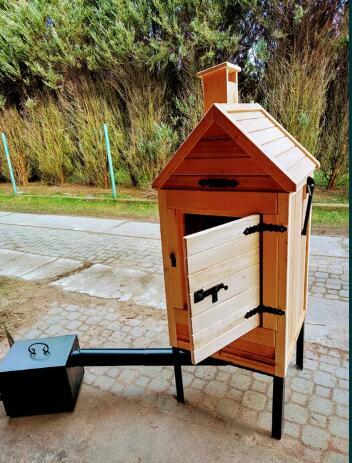 Wędzarnia drewniana olchowa wędzok