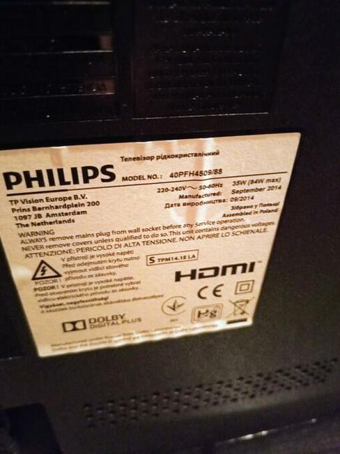Telewizor marki Philips PFH4509/88