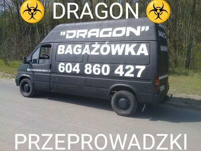 TANI od 70zl Transport -DRAGON, Bus z windą, Przeprowadzki