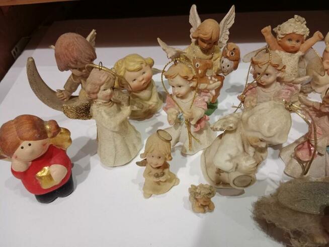 Kolekcja aniołów z żywicy epoksydowej