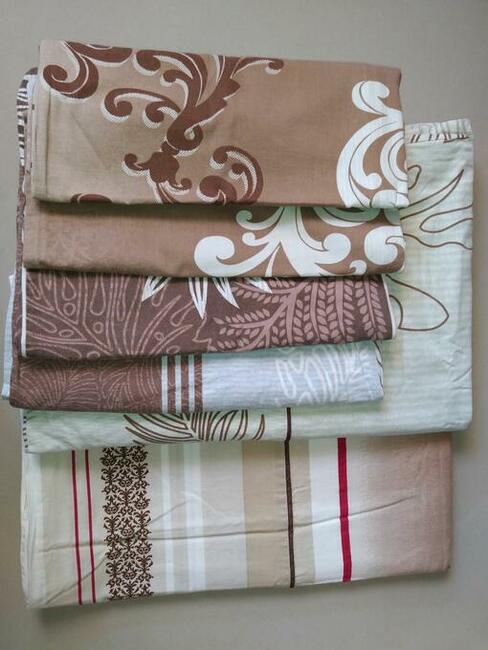 2 komplety pościeli satynowa bawełniana