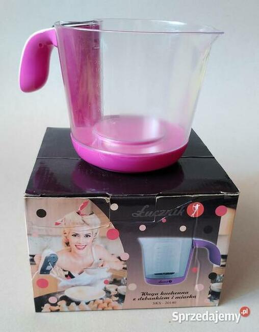 Waga Łucznik + spieniacz do mleka + parowacz