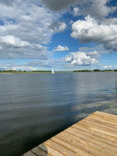 Działka z linią brzegową