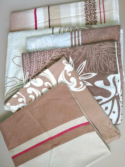 2 komplety pościeli satynowa bawełniana