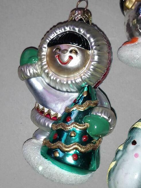 Bombki Vitage retro 5 sztuk