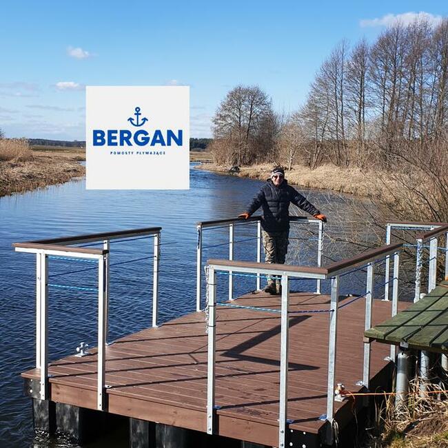 Pomost pływający na pływakach pomosty pływające