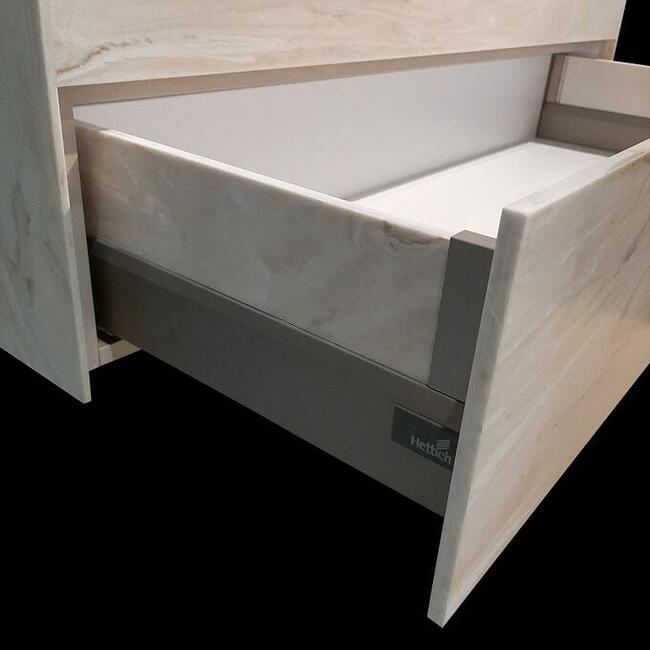 Szafka kompozytowa z umywalką, 120x50x50cm do łazienki