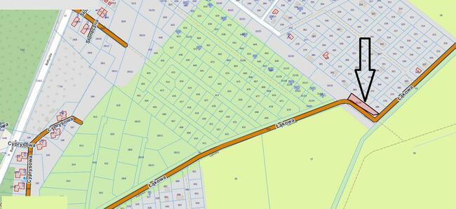 Na sprzedaż działka budowlana blisko morza, Dębina ul.Łąkowa