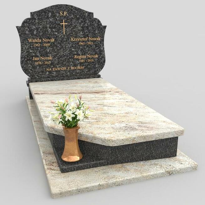 Produkcja i montaż nagrobków.