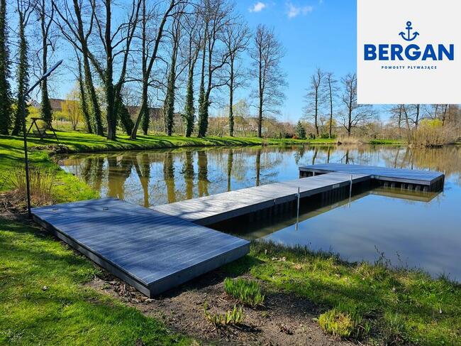 Pomost pływający na pływakach pomosty pływające
