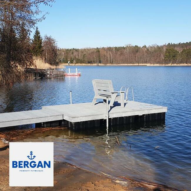 Pomost pływający na pływakach pomosty pływające