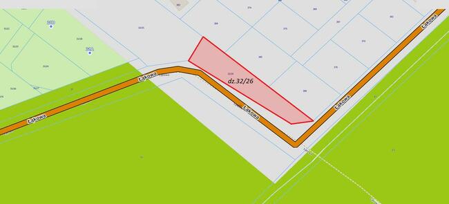 Na sprzedaż działka budowlana blisko morza, Dębina ul.Łąkowa