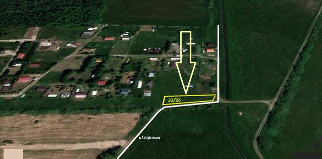 Na sprzedaż działka budowlana blisko morza, Dębina ul.Łąkowa