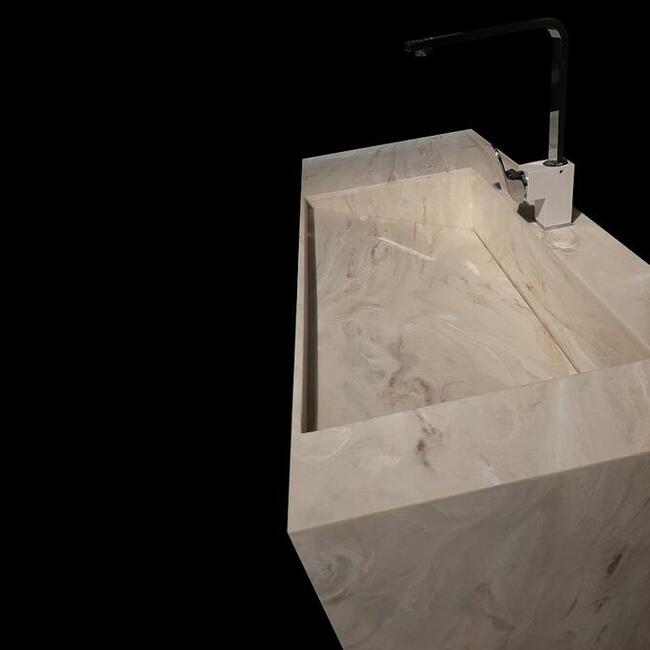 Szafka kompozytowa z umywalką, 120x50x50cm do łazienki