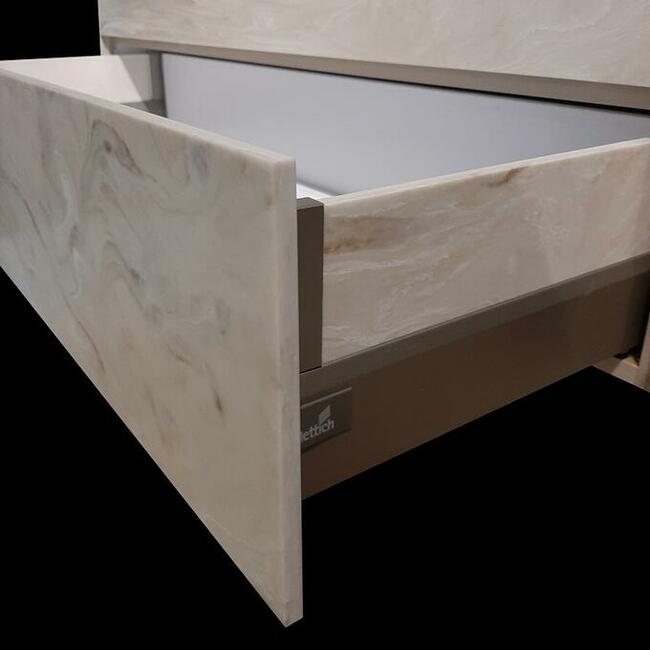 Szafka kompozytowa z umywalką, 120x50x50cm do łazienki