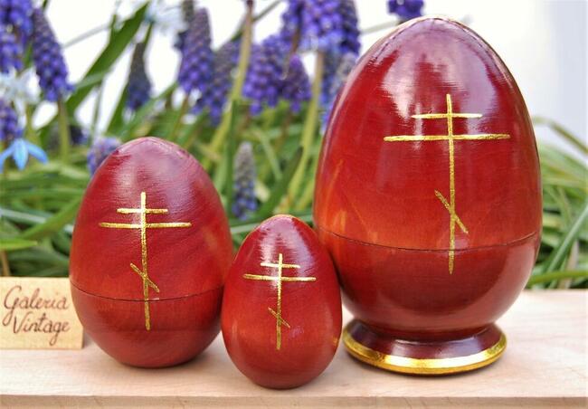 Jajko rosyjskie, pisanka, ikona Matka Boża Włodzimierska