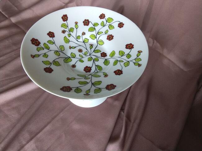 patera ręcznie malowana.