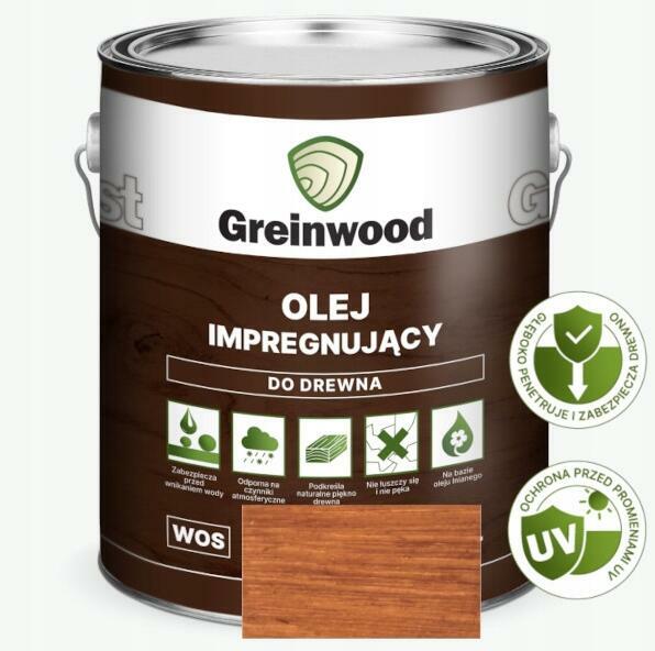 GREINPLAST Olej Impregnujący do Drewna WOS 104 0,8