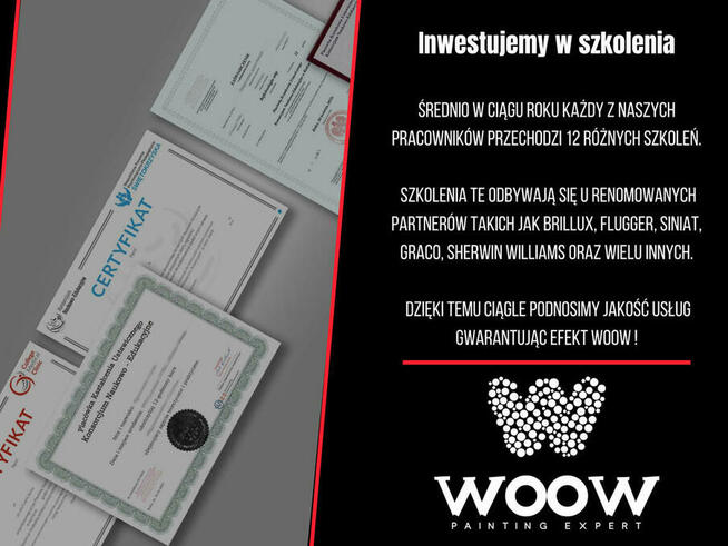 Usługi Malarskie - Malowanie mieszkań biur ścian sufitów