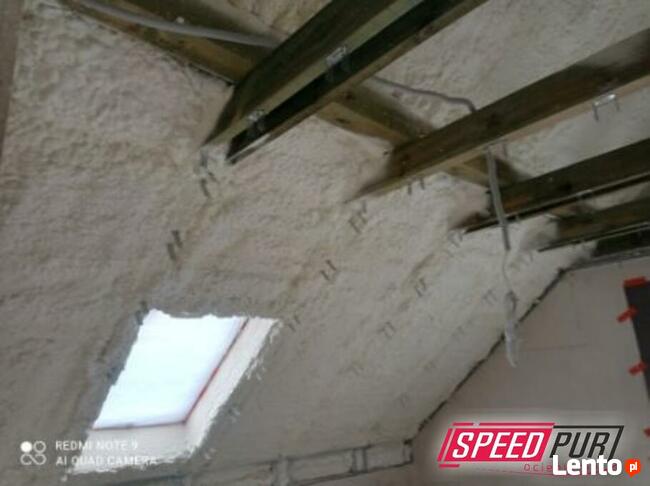 Piana PUR Ocieplanie Poddasze Wiązary Strop Gryfino SpeedPur